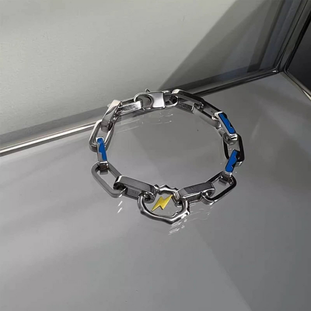 Punk Lightning Chain Bracelet wholesale jewelry image 1