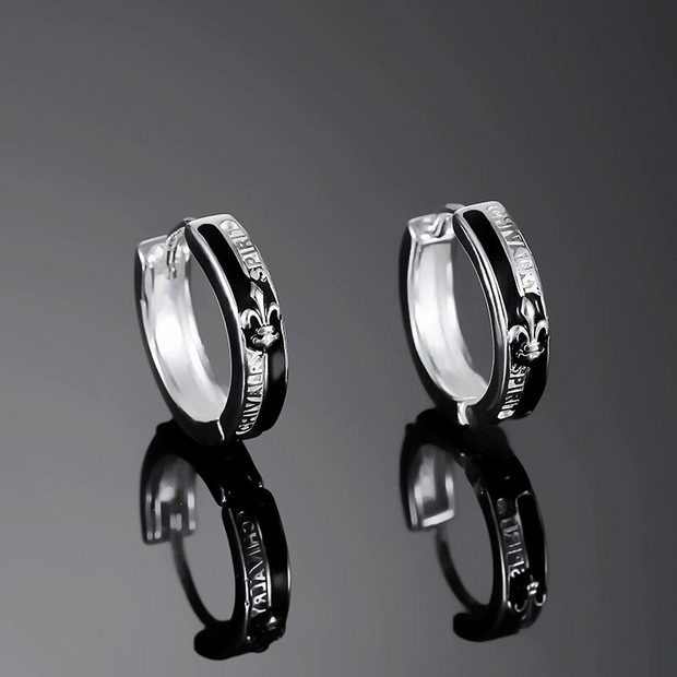 Vintage Knight Stud Earrings wholesale jewelry image 1