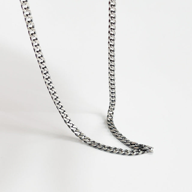 925 Sterling Silver Choker Necklace for Women Vintage Retro Minimalist Geometric Round Locket Chain Short Collar Necklace