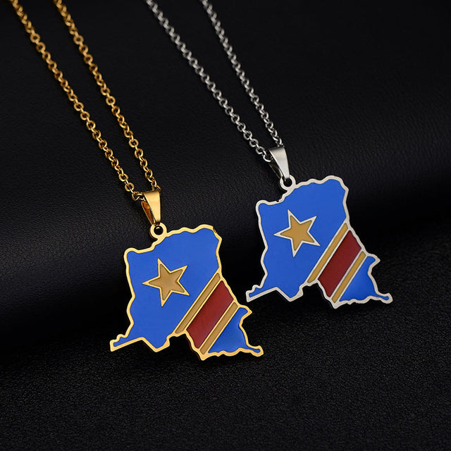 Elegant Geometric Star Pendant Necklace in Stainless Steel with Titanium Steel Charm and Electroplated Finish for Unisex Fashion Wear