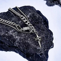 Layered Star Pendant Necklace wholesale jewelry image 4