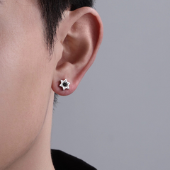 Black Star Stud Earrings wholesale jewelry image 1