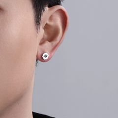 Black Star Stud Earrings wholesale jewelry image 5