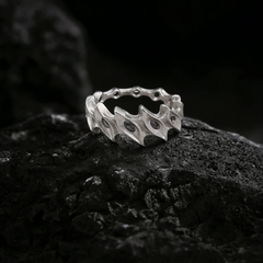 Dragon Spine Textured Ring wholesale jewelry image 5
