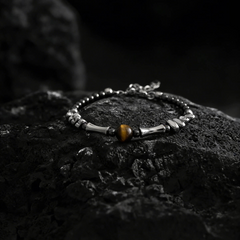 Tiger Eye Bamboo Link Bracelet wholesale jewelry image 5