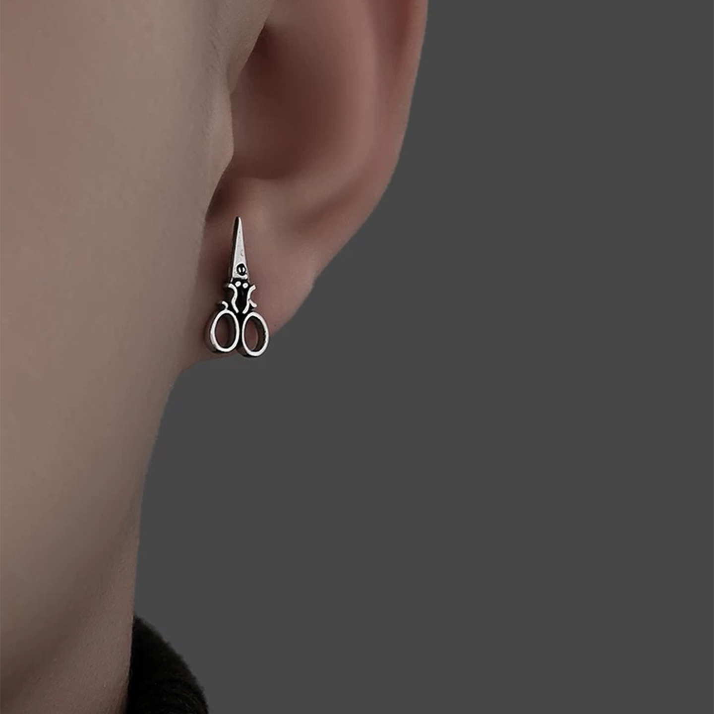 Vintage Scissors Stud Earrings wholesale jewelry image 1