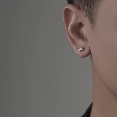 Minimal Moon Stud Earrings — Style 4464 wholesale jewelry image 2
