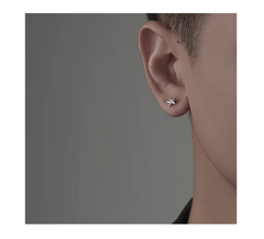 Minimal Moon Stud Earrings — Style 4464 wholesale jewelry image 3