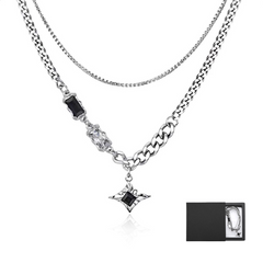 Industrial Layered Necklace wholesale jewelry image 5