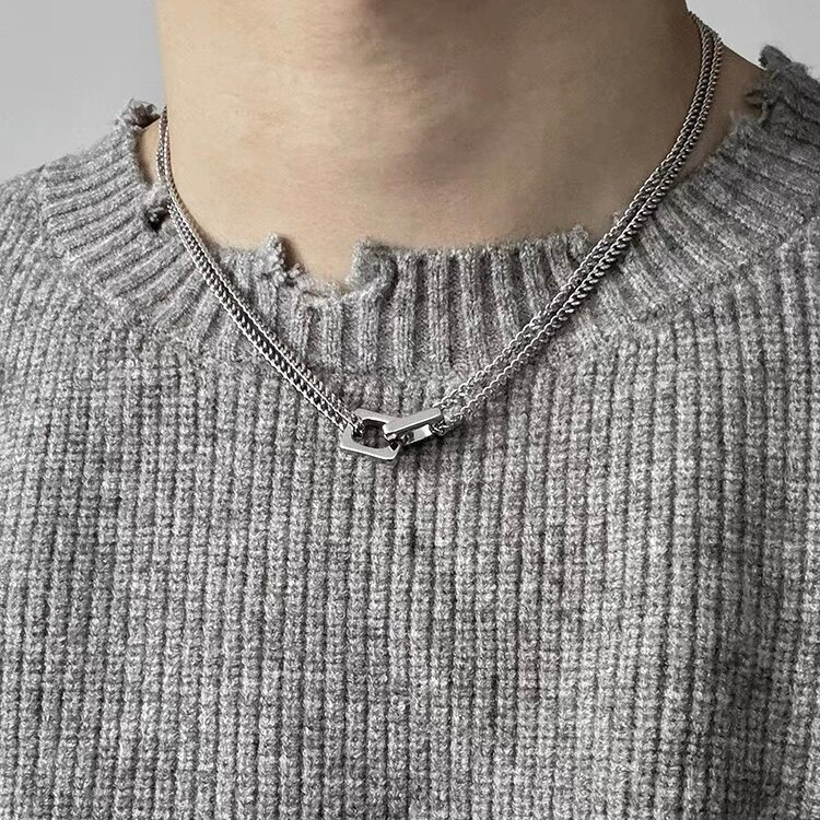 Minimal Layered Necklace wholesale jewelry image 1