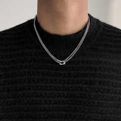 Minimal Layered Necklace wholesale jewelry image 3