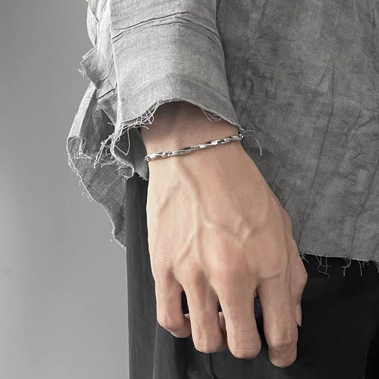 Minimal Chain Bracelet — Style 0127 wholesale jewelry image 1