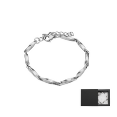 Minimal Chain Bracelet — Style 0127 wholesale jewelry image 5
