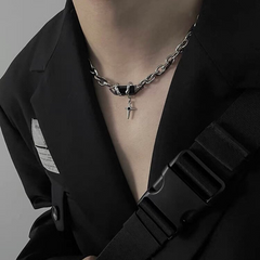 Black Short Necklace wholesale jewelry image 2