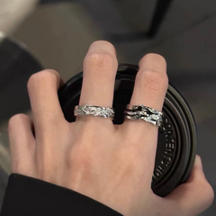 Black Punk Open Ring wholesale jewelry image 2