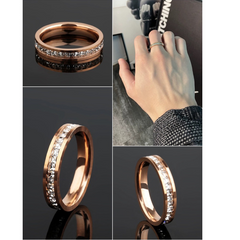 Minimal Band Ring — Style 0843 wholesale jewelry image 2