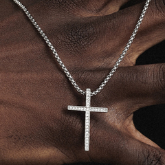 Gold Tone Cross Short Necklace — Style 2023 wholesale jewelry image 4