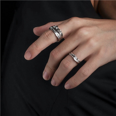Minimal Statement Ring — Style 1586 wholesale jewelry image 2