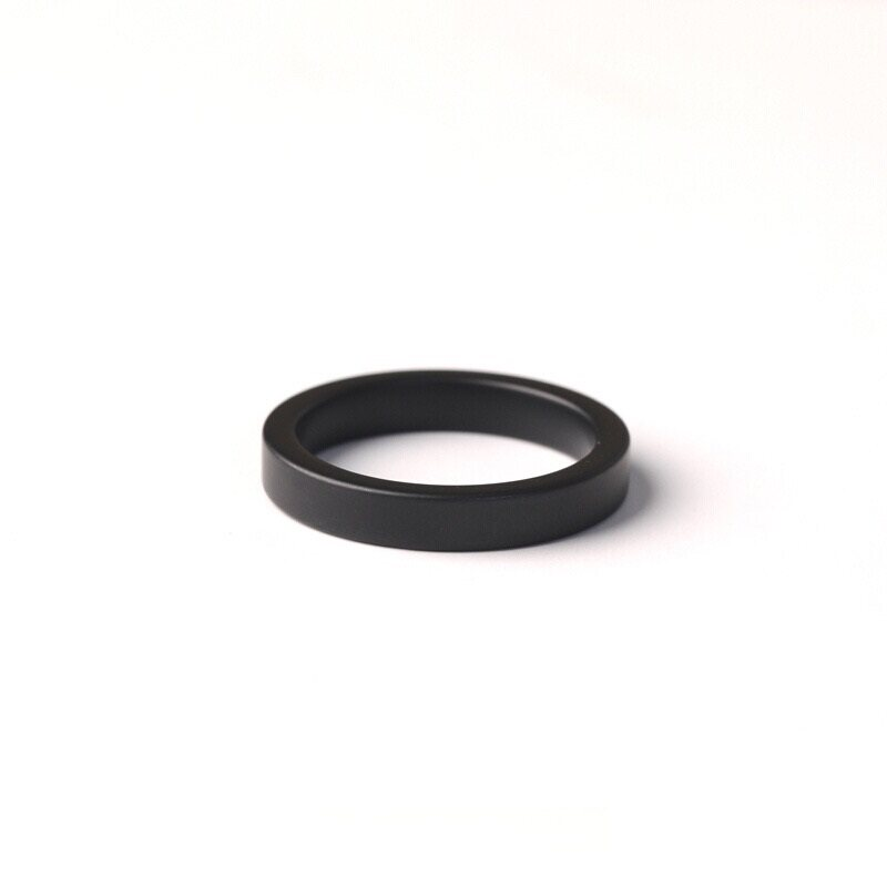 Black Minimal Band Ring wholesale jewelry image 1