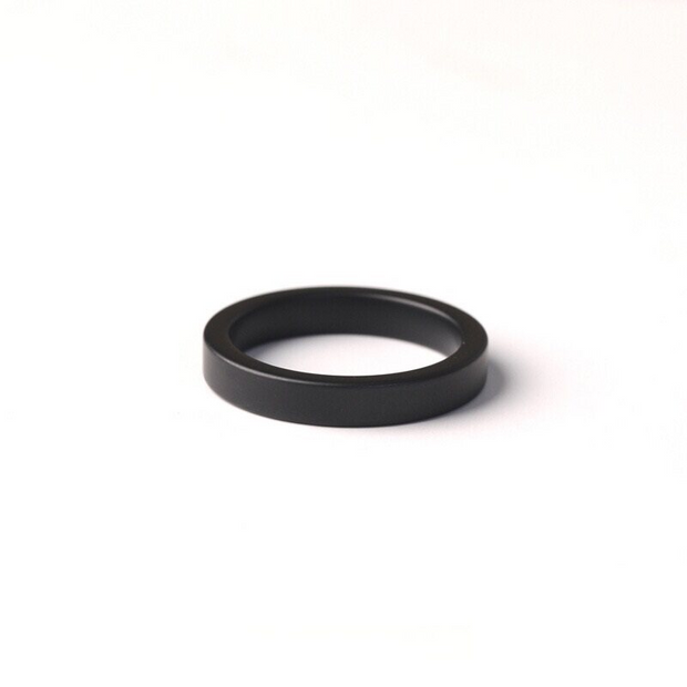 Black Minimal Band Ring wholesale jewelry image 1