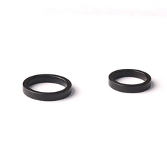Black Minimal Band Ring wholesale jewelry image 2