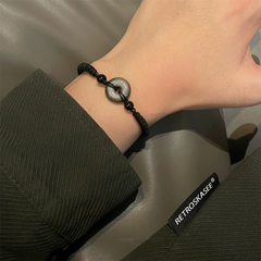 Peace Buckle Braided Bracelet wholesale jewelry image 3