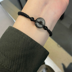 Peace Buckle Braided Bracelet wholesale jewelry image 5