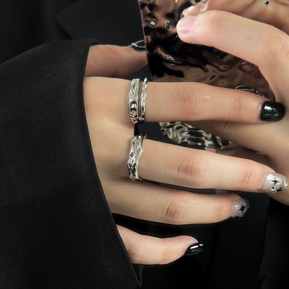 Minimal Open Ring — Style 9949 wholesale jewelry image 1