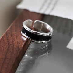 Black Open Ring — Style 5690 wholesale jewelry image 4