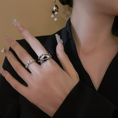 Minimal Geometric Open Ring wholesale jewelry image 2