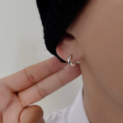 Mobius Hoop Earrings wholesale jewelry image 3