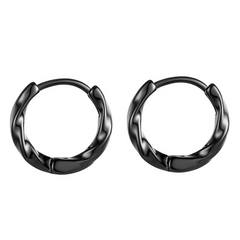 Mobius Hoop Earrings wholesale jewelry image 4