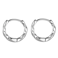 Mobius Hoop Earrings wholesale jewelry image 5
