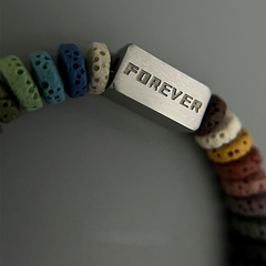 Lava Stone Beaded Bracelet wholesale jewelry image 4