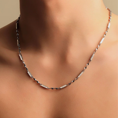 Mobius Link Chain Necklace wholesale jewelry image 2