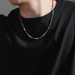 Mobius Link Chain Necklace wholesale jewelry image 4