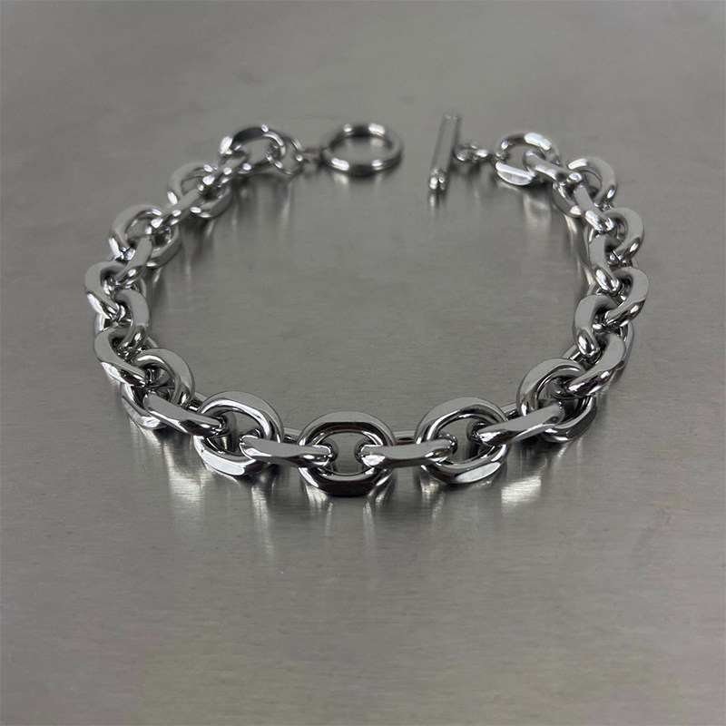 Minimal Cuban Bracelet — Style 3059 wholesale jewelry image 1