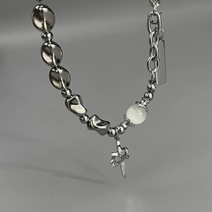 Zircon Short Necklace — Style 7512 wholesale jewelry image 5