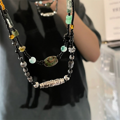 Minimal Beaded Necklace wholesale jewelry image 3