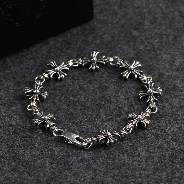 Punk Cross Chain Bracelet wholesale jewelry image 1