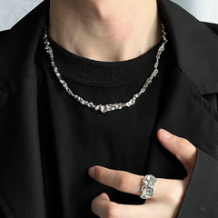 Sculptural Short Necklace — Style 2795 wholesale jewelry image 2
