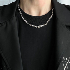 Sculptural Short Necklace — Style 2795 wholesale jewelry image 3