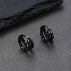 Black Stud Earrings wholesale jewelry image 4
