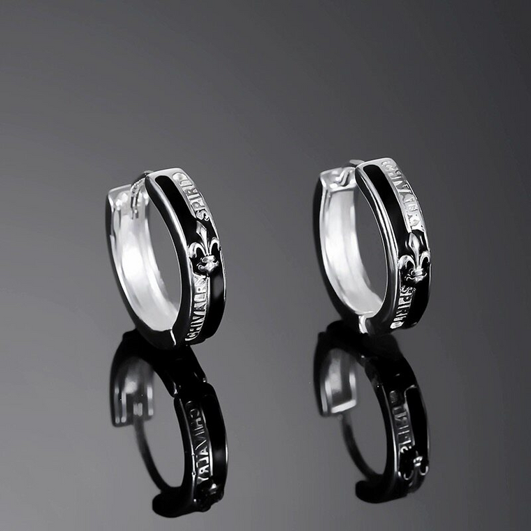 Vintage Knight Stud Earrings wholesale jewelry image 1