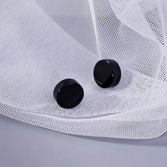 Black Agate Stud Earrings wholesale jewelry image 3
