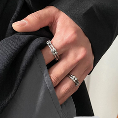 Bone Link Open Ring wholesale jewelry image 1