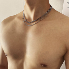 Sculptural Short Necklace wholesale jewelry image 2
