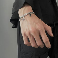 Cross Star Charm Bracelet wholesale jewelry image 2