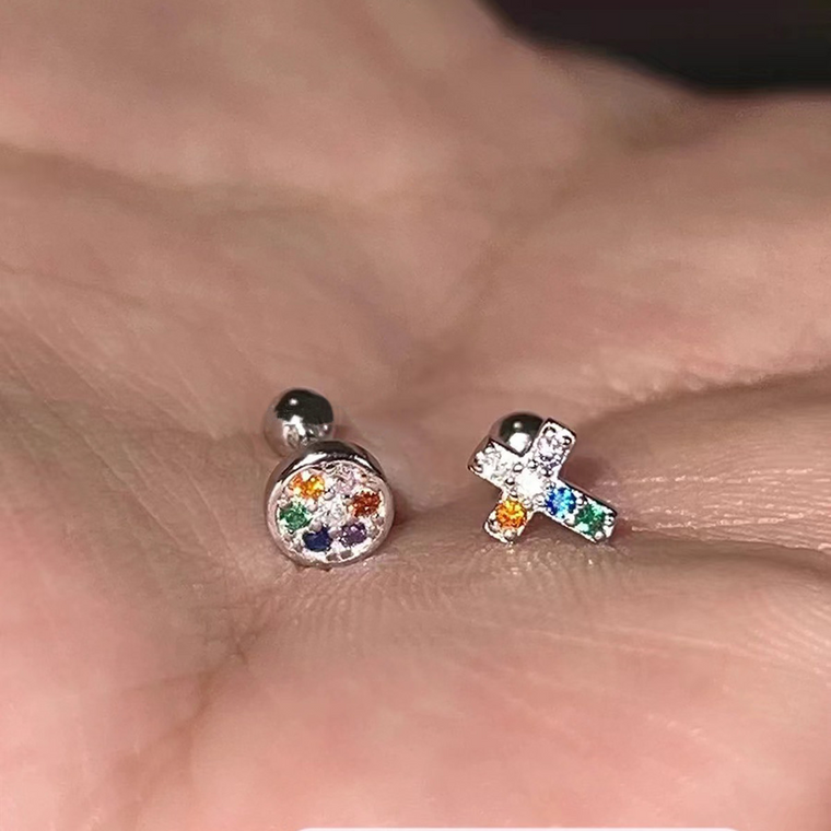 Cross Stud Earrings wholesale jewelry image 1