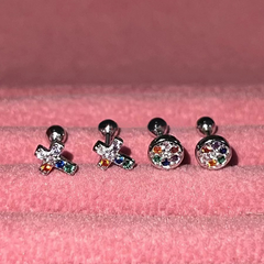 Cross Stud Earrings wholesale jewelry image 3